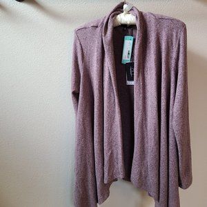 Bobeau Wallace Brushed Cardigan